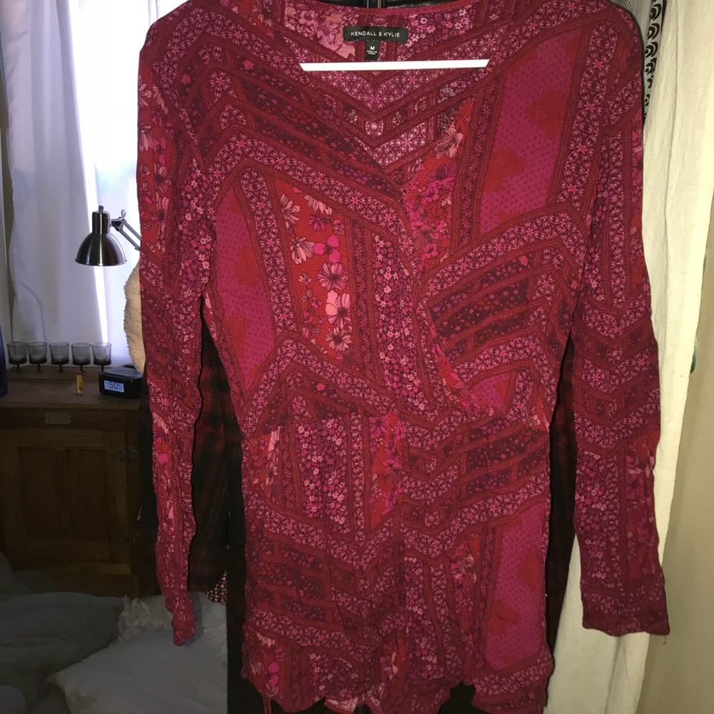 MAROON ROMPER FROM PACSUN